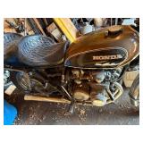 1972 Honda Motorcycle Project Bike with Spare Parts