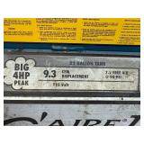 Aire II PF4022 22-Gallon Portable Air Compressor - 4 HP Peak, 115V, 9.3 CFM