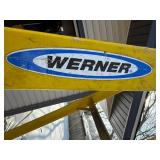 Werner 8 ft Non-Conductive Fiberglass Step Ladder - 250 lb Load Capacity