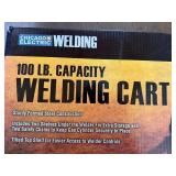 Chicago Electric Welding Cart - 100 lb Capacity in Orig Box