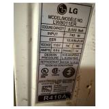 LG LW8011ER 8,000 BTU Window Air Conditioner - 115V, R410A