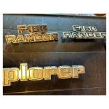 Volvo Penta Sign Plaque & Explorer Emblems & Red Case Puller Tool Set