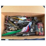 Red Wing Box - Assorted Hand Tools & Metalworking Implements