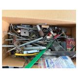 Red Wing Box - Assorted Hand Tools & Metalworking Implements