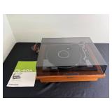 Pioneer PL-50A Turntable - Vintage Belt-Drive Stereo with Dust Cover