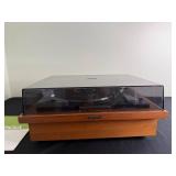 Pioneer PL-50A Turntable - Vintage Belt-Drive Stereo with Dust Cover