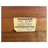Pioneer PL-50A Turntable - Vintage Belt-Drive Stereo with Dust Cover