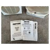 Patton Heater Plus Fan (Lot of 2)
