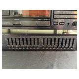 Onkyo DX-1800 CD Player & Fisher EQ-273 Graphic Equalizer with Cables