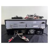 Onkyo DX-1800 CD Player & Fisher EQ-273 Graphic Equalizer with Cables