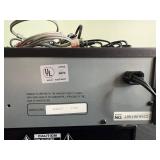 Onkyo DX-1800 CD Player & Fisher EQ-273 Graphic Equalizer with Cables