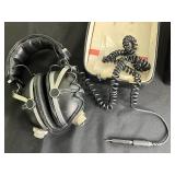 Vintage 2-Way Dynamic Headphones with Coiled Cable in Hard Case