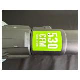 EGO POWER+ 56V Leaf Blower BA1400 2.5Ah & LB5300 5.0Ah Battery, Charger & Manual