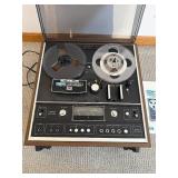 Akai GX-1820D Reel-To-Reel Tape Recorder - 4-Track Stereo Auto-Reverse Wood Cabinet