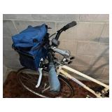 Windsor Women's Road Bike - Steel Frame, Front Basket, Rear Rack, 21-Speed