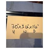 Industrial Black 5-Shelf Adjustable Metal Storage Rack 70 in H x 30 in W x 16 in D