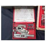 Snap-On TF-5 Double Flare Tool Kit - Vintage Red Case, Made in USA
