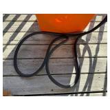 Garden Hoses Assortment in Orange Bucket - Black & Green Rubber Hoses