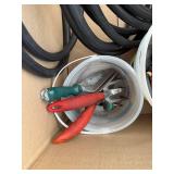 Assorted Hoses, Cables & Fittings - Industrial Workshop Gear