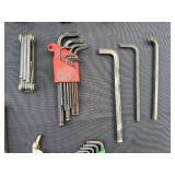 Allen Wrenches Assortment in Bucket - Hex Keys, Pliers & Bit Kit