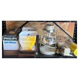 Philips Soft White Bulbs 16-Pack 100W - Lantern & Benzomatic MAP-Pro Gas Cylinder