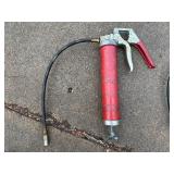 Grease Guns & Automotive Tools Set - Red/Black Guns, Gauge & Hose, Caulking Gun