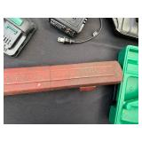 Masterforce 20V FlexPower Charger & 2x 4.0Ah Batteries & Snap-On Torque Wrench