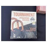 Outers Shotgun Cleaning Kit & Smith's Deluxe Sharpening Kit & Diamond Tournament Pitching Shoes