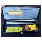 Outers Shotgun Cleaning Kit & Smith's Deluxe Sharpening Kit & Diamond Tournament Pitching Shoes