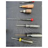 Assorted Screwdrivers - Mixed Flathead & Phillips, Used Workshop Tools
