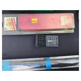 Ford Tail Light Lens Assembly & Vintage Line-Contact Ignition Points, Swan Mfg Co