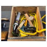 Kiwi Shoe Polish & Assorted Brushes in Wooden Box - Workshop Maintenance Set
