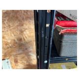 4-Tier Black Steel Shelving Rack 59H x 30W x 11.5D (Shelf Only)