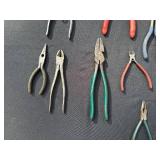 Pliers & Hand Tools Set - Assorted Pliers, Cutters, Snips & Scissors