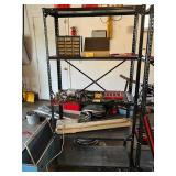 Black 4-Shelf Steel Shelving Rack - 36'W x 15.5'D