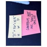 Shelving Rack - Heavy-Duty Black Steel, 4-Shelf Industrial Storage Unit