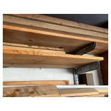 Assorted Lumber - Wood Boards & Planks (Lumber Only) - Shelves Not Included