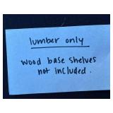 Assorted Lumber - Wood Boards & Planks (Lumber Only) - Shelves Not Included