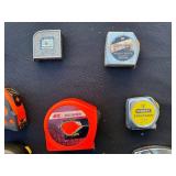Assorted Tape Measures - Stanley PowerLock 16', 25', 12' & Ace