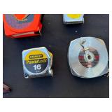 Assorted Tape Measures - Stanley PowerLock 16', 25', 12' & Ace