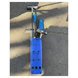 Cleaning Tools Kit - Floor Squeegee, Blue Broom, Brushes & Dustpan