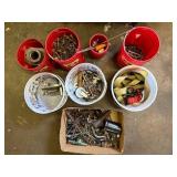 Honda Motorcycle Engine with Carburetor & Exhaust - Assorted Hardware & Parts