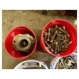 Honda Motorcycle Engine with Carburetor & Exhaust - Assorted Hardware & Parts