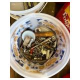 Honda Motorcycle Engine with Carburetor & Exhaust - Assorted Hardware & Parts