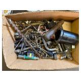 Honda Motorcycle Engine with Carburetor & Exhaust - Assorted Hardware & Parts