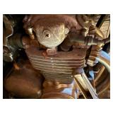 Honda Motorcycle Engine with Carburetor & Exhaust - Assorted Hardware & Parts