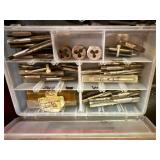 Drill Bits, Taps & Machinist Tools - tool chest not included