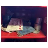 Snap-on Pneumatic Impact Wrench with Assorted Tools - tools only chest not inc