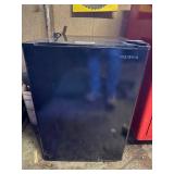 Insignia Compact Refrigerator - Black Mini Fridge with Interior Shelves