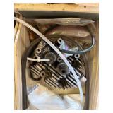 Tecumseh Engine Parts - Finned Cylinder Head & Red Hose Bundle